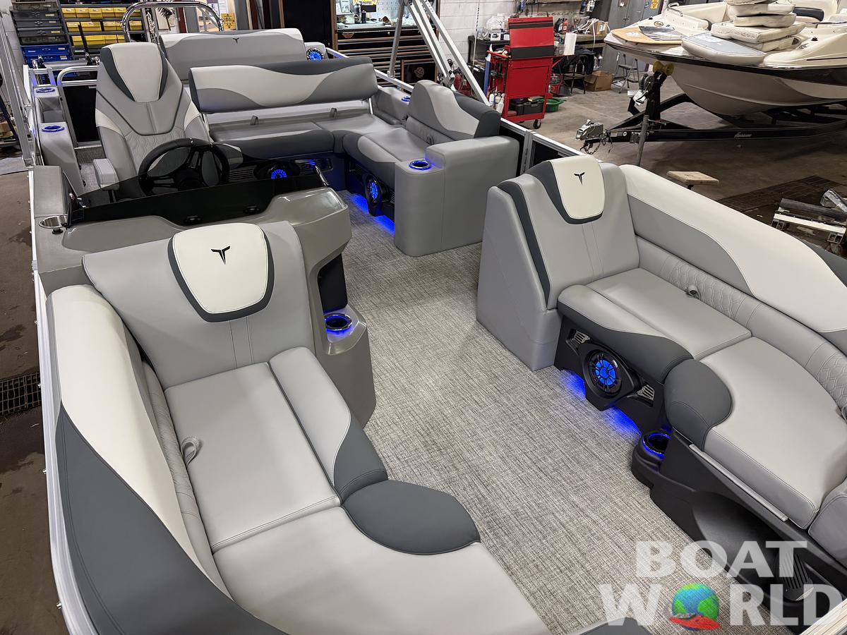 2025 Tahoe Pontoons LTZ 2385 Swingback (VRL) Tritoon & Honda 4-Stroke EFI