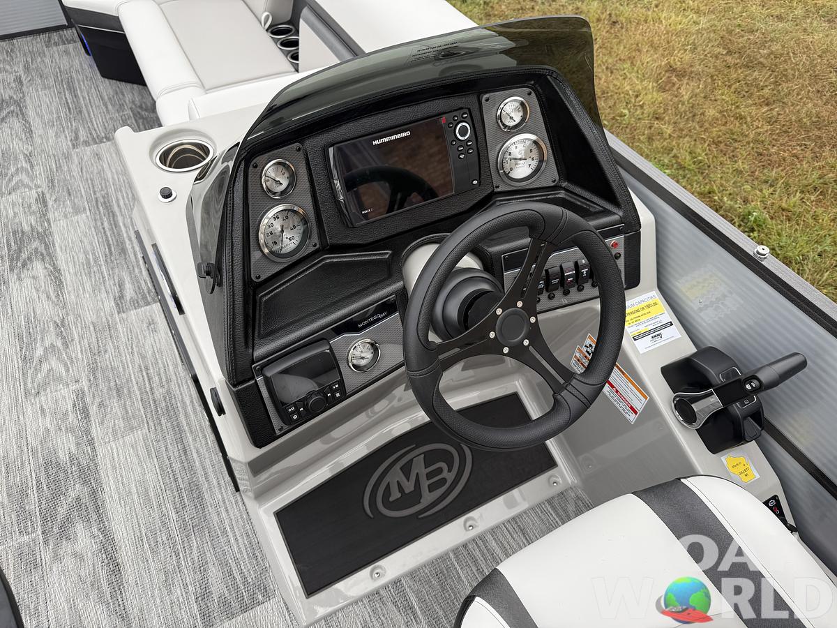 2025 Montego Bay 8522 Fish & Cruise Tritoon & Honda 150HP 4-Stroke EFI