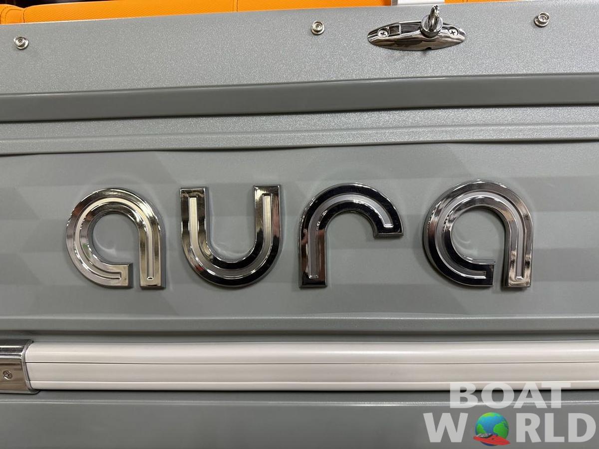 2025 Tahoe Pontoons Aura 2185 Quad Lounge & 90HP 4-Stroke EFI