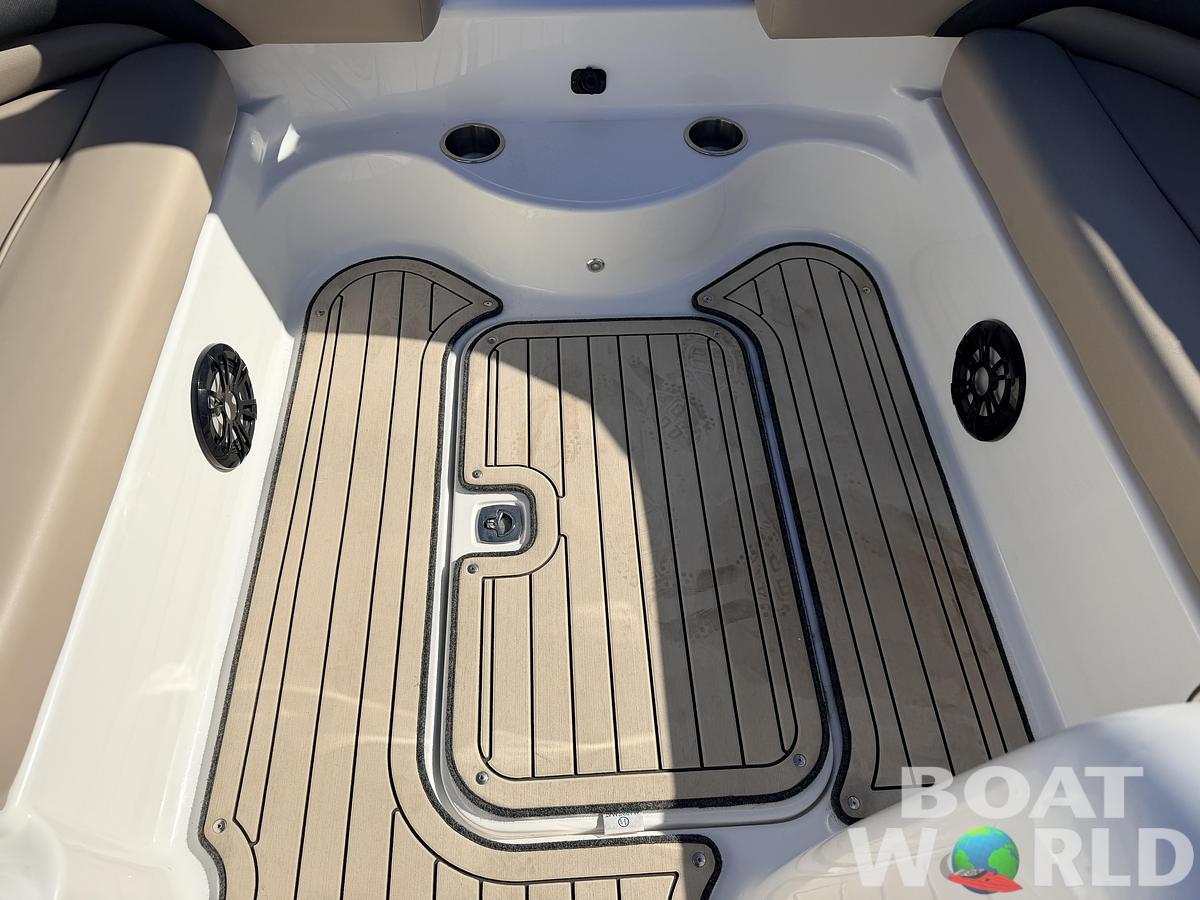 Used 2021 Hurricane Fun Deck 198 with 140HP Suzuki & Tandem Axle Trailer -$31,995