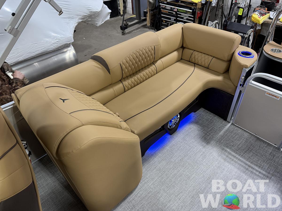 2025 Tahoe Pontoons Cascade 2385 Quad Lounge & Honda 4-Stroke EFI