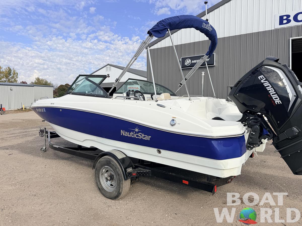 Used 2017 Nautic Star 203 DC Sport Deck &150HP Evinrude E-Tec -$24,995