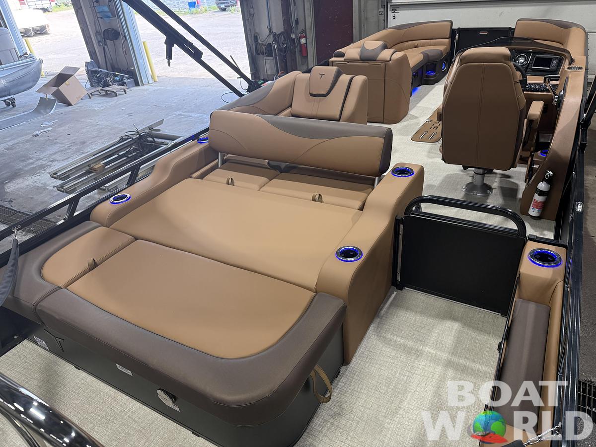 2027 Tahoe LTZ 300HP VRB 2585 Swingback Tritoon $74,995