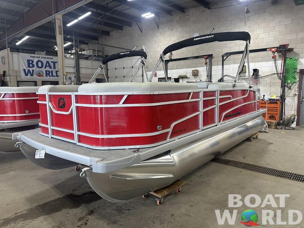 2025 Princecraft Vectra 21 RL Swingback Lounge Pontoon & Mercury 4-Stroke EFI