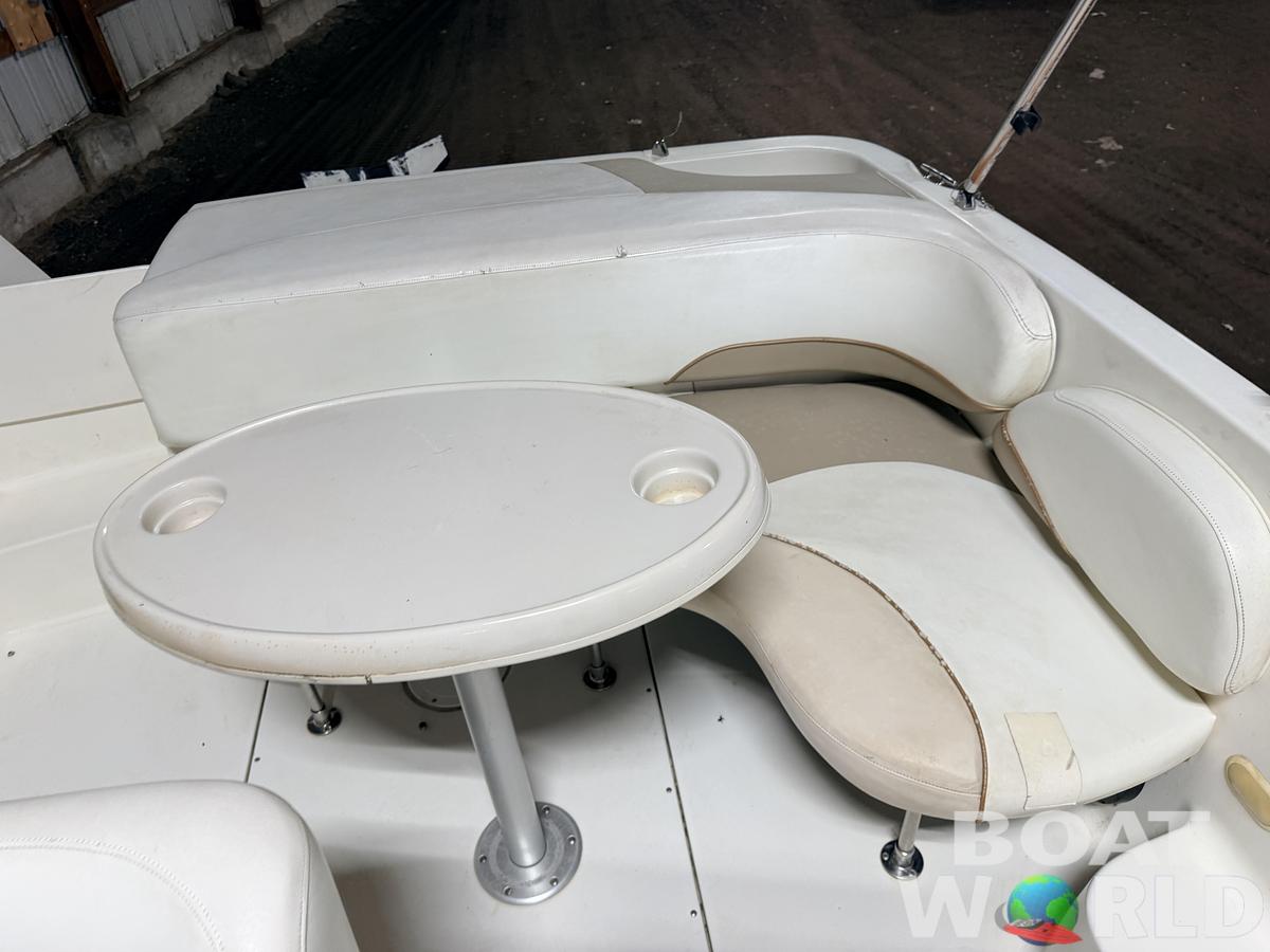 Used 2003 Glastron DX215 Deck Boat & 220HP 5.0L Volvo/Penta with Tandem Axle Trailer -$9,995