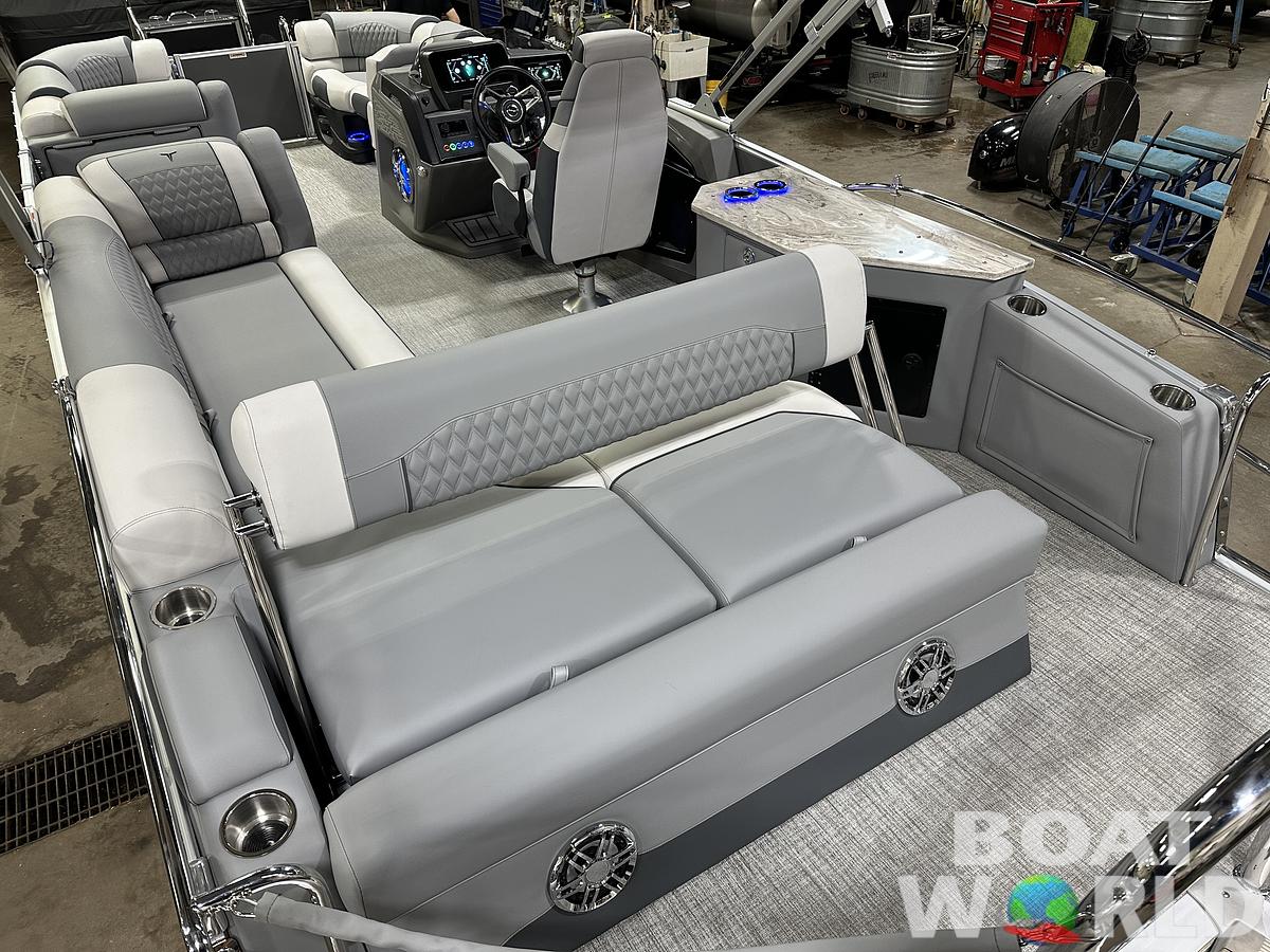 2025 Tahoe Pontoons Cascade 2385 Cruise Rear Bench (CRB) & Honda 4-Stroke EFI