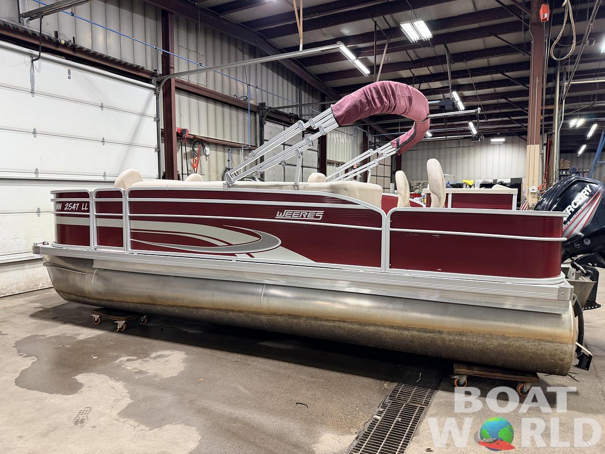 Used 2016 Weeres 200 Allure Fish Pontoon