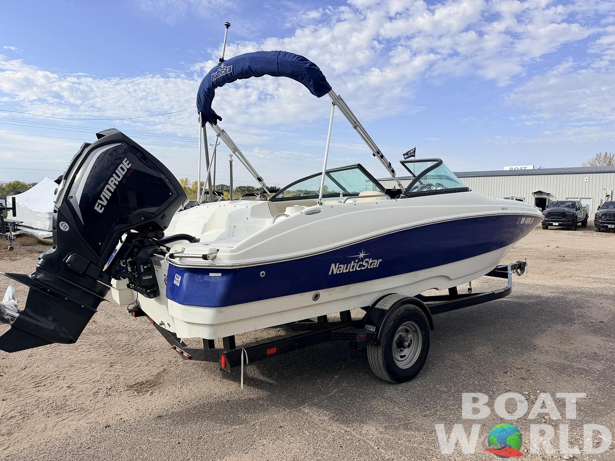 Used 2017 Nautic Star 203 DC Sport Deck &150HP Evinrude E-Tec -$24,995