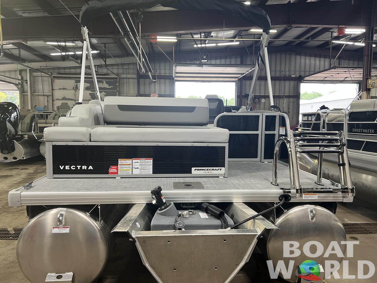 2026 Princecraft Vectra 21 RL Swingback Lounge Pontoon & Mercury 4-Stroke EFI
