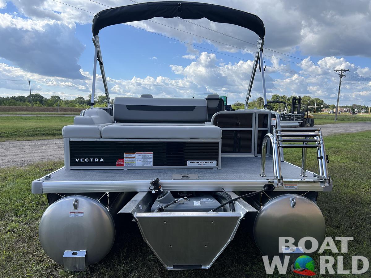 2026 Princecraft Vectra 23 RL SS Swingback Pontoon & Mercury 4-Stroke EFI