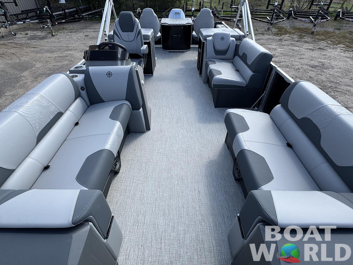 2025 Tahoe Pontoons GEOfish 2385 Rear Fish & Honda 4-Stroke EFI