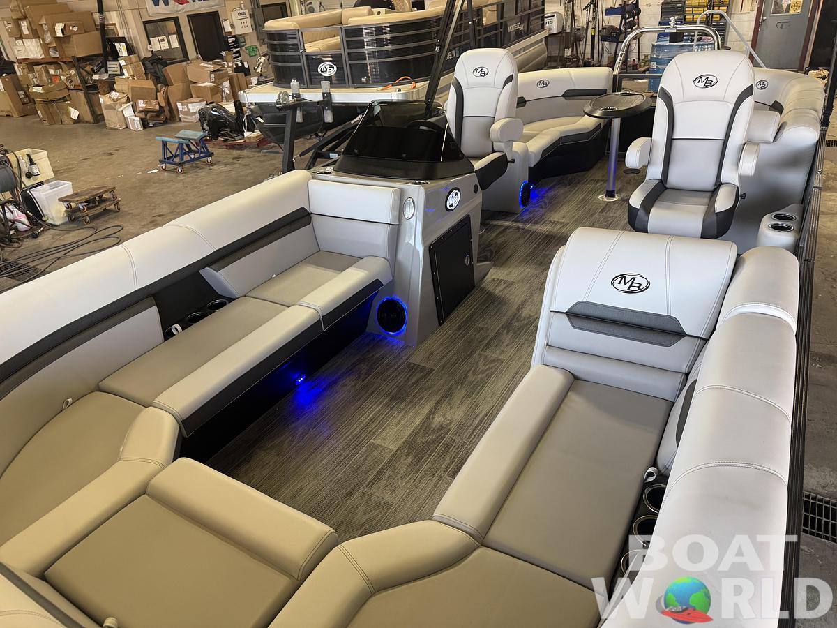 Used 2026 Montego Bay 8522 Quad Lounger BR Deluxe Pontoon 