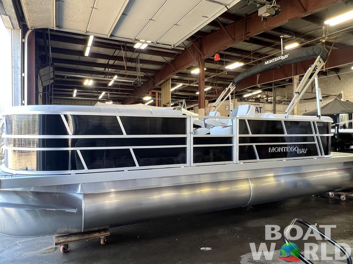 Used 2026 Montego Bay 8522 Quad Lounger BR Deluxe Pontoon