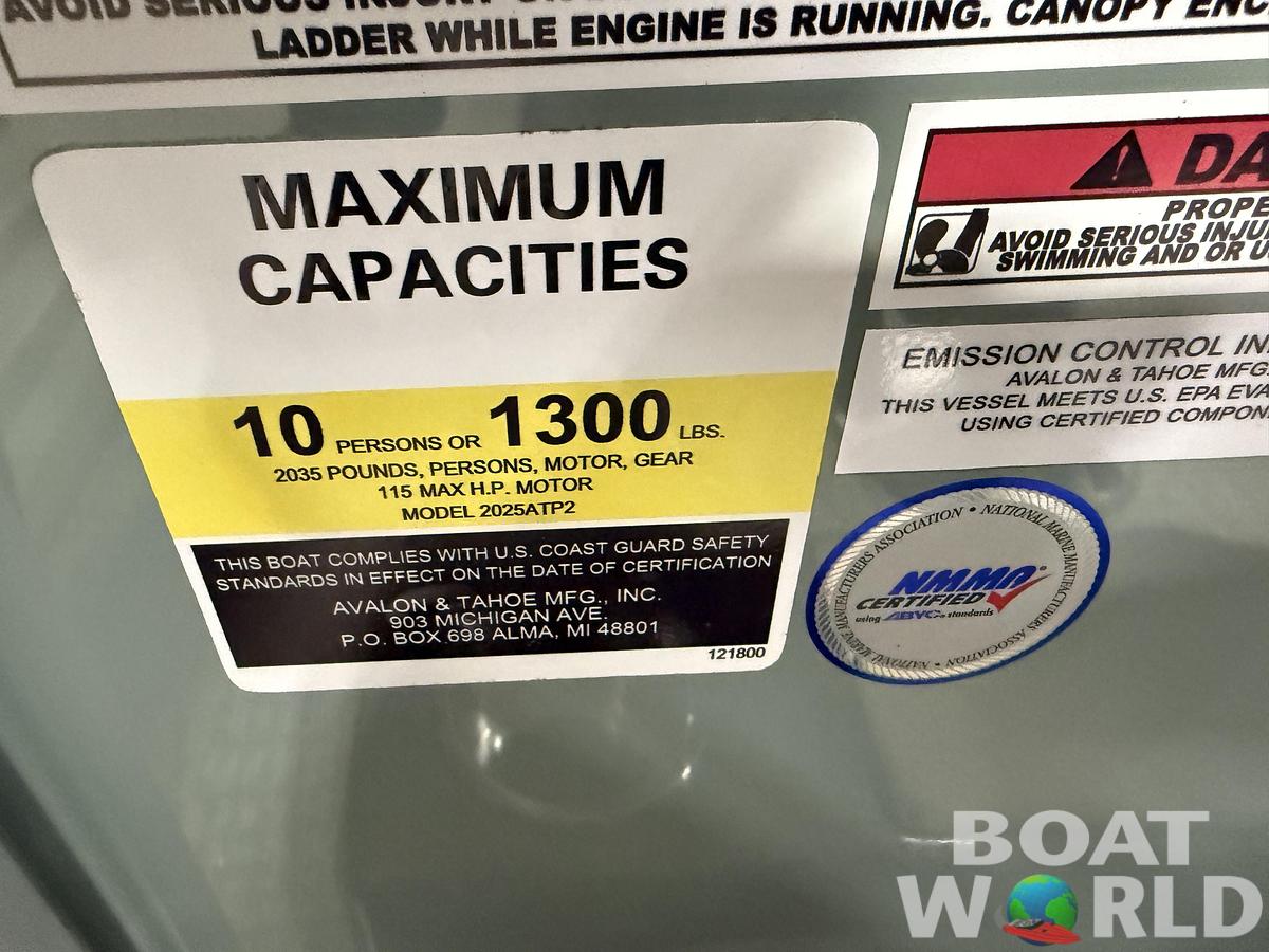 2026 Tahoe Pontoons Sport 2180 Swingback (VRB) 