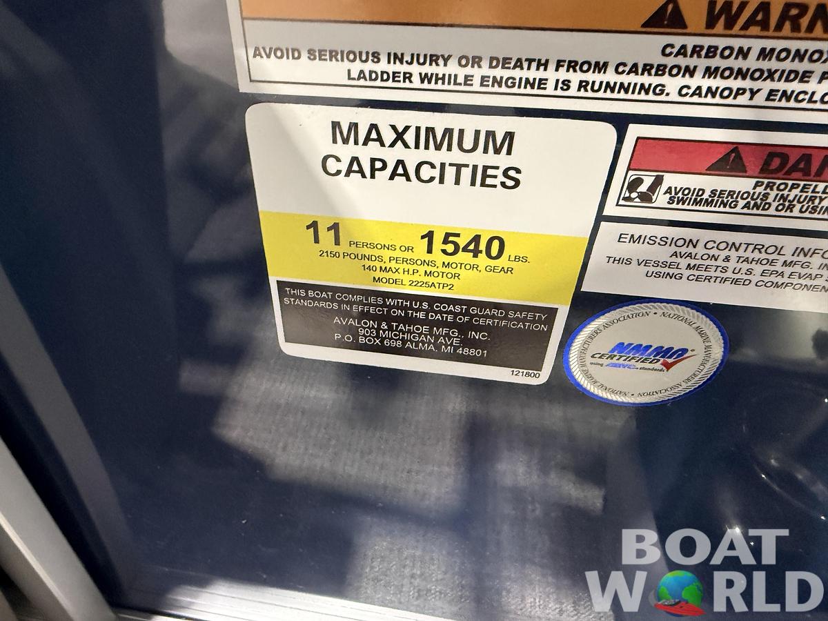 2026 Tahoe Pontoons Sport 23E80 Fish & Cruise Pontoon