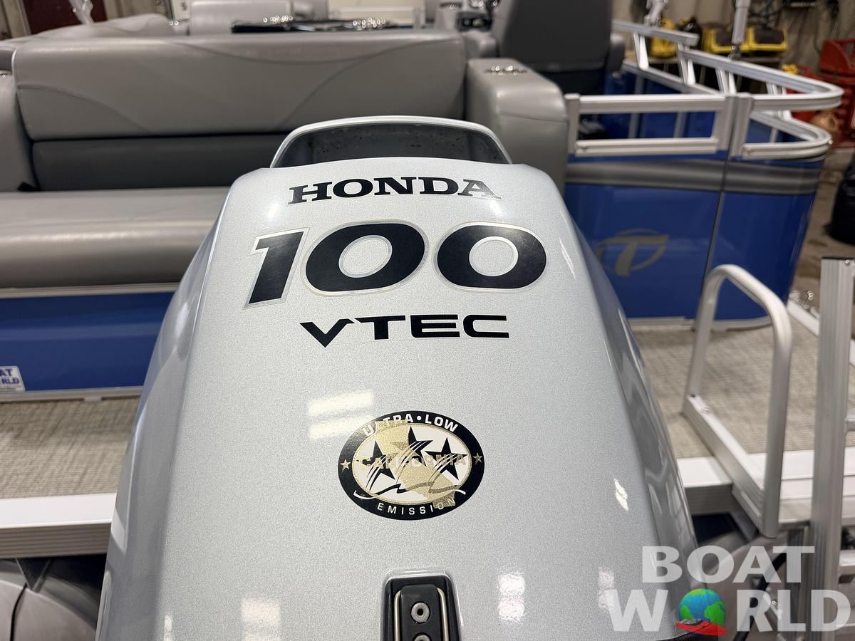 Used 2022 Tahoe Pontoons Sport 2080 CRB & 100HP Honda 4Stroke -$29,995