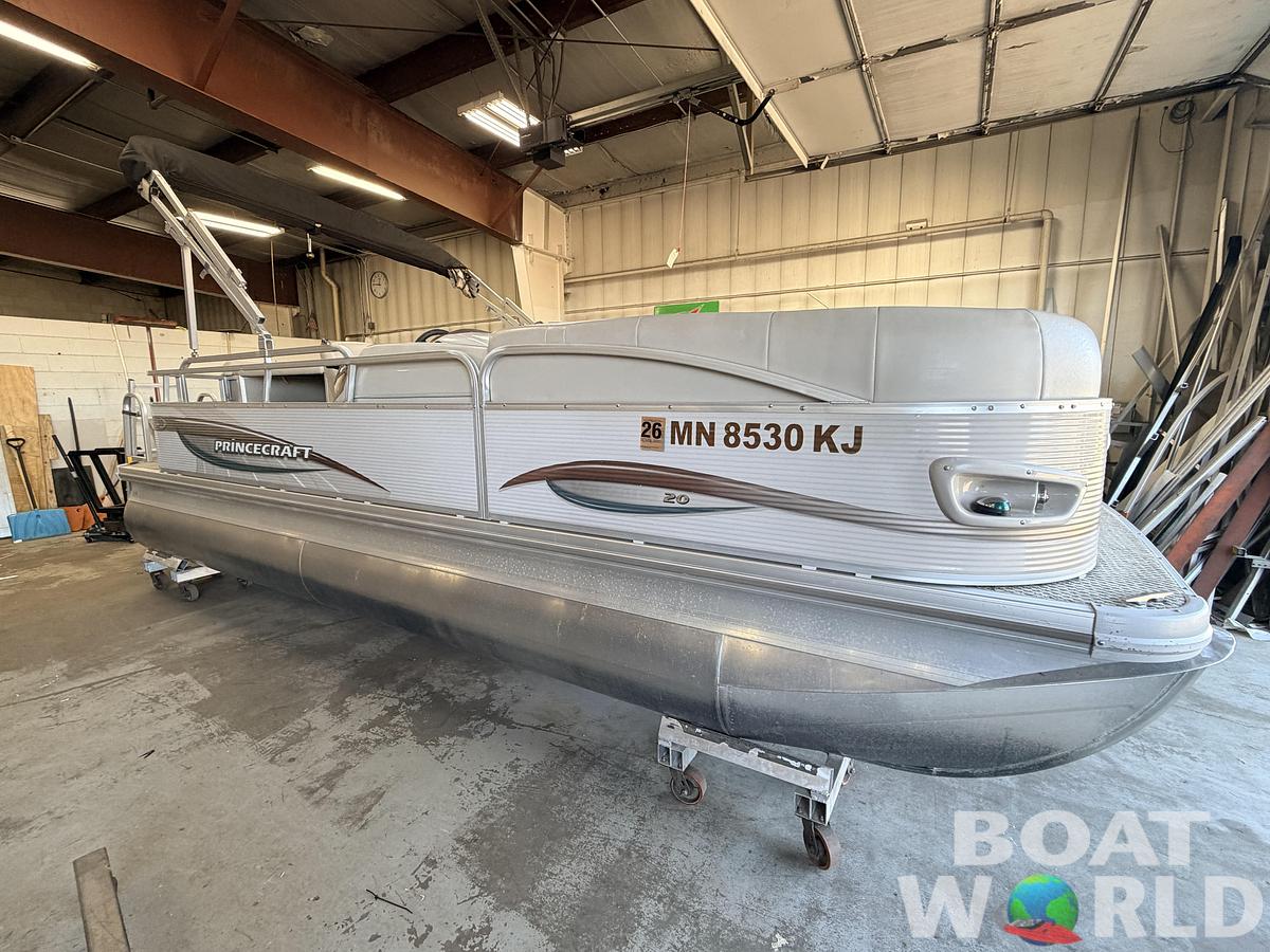 Used 2007 Princecraft  20 Versailles Pontoon & 60HP Mercury 4Stroke - $14,995