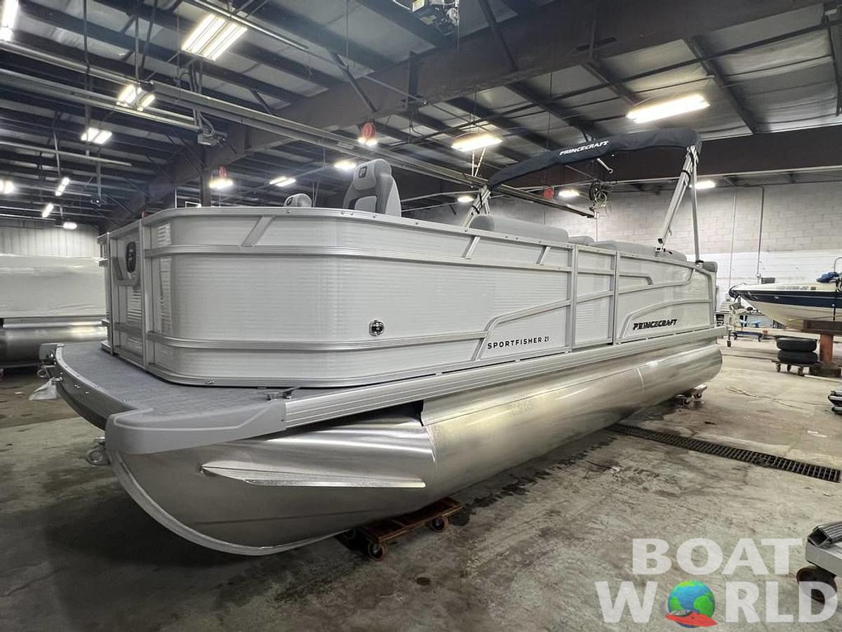 2025 Princecraft 21 Sportfisher 2-S Pontoon & Mercury 4-Stroke EFI