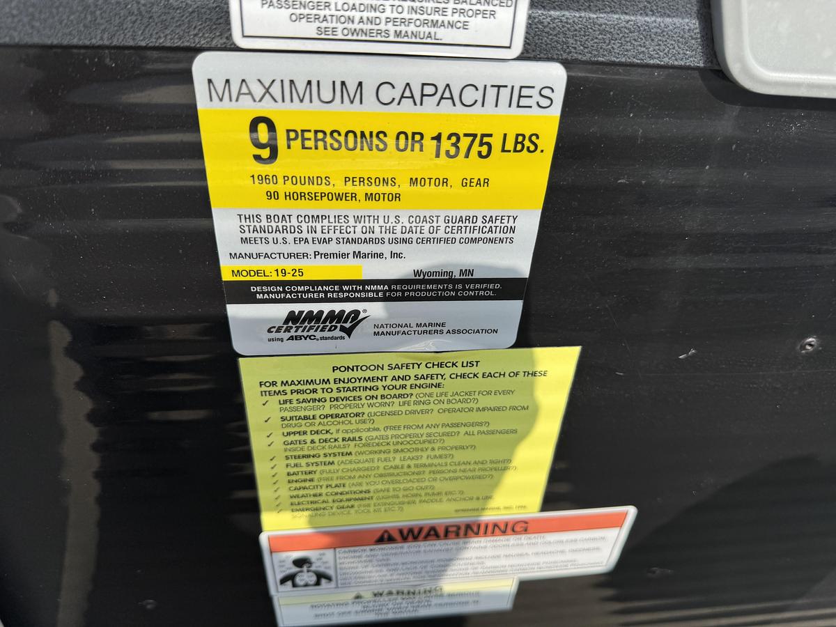 Used 2017 Palm Beach Cast Master 200 Pontoon WITH Sea Legs