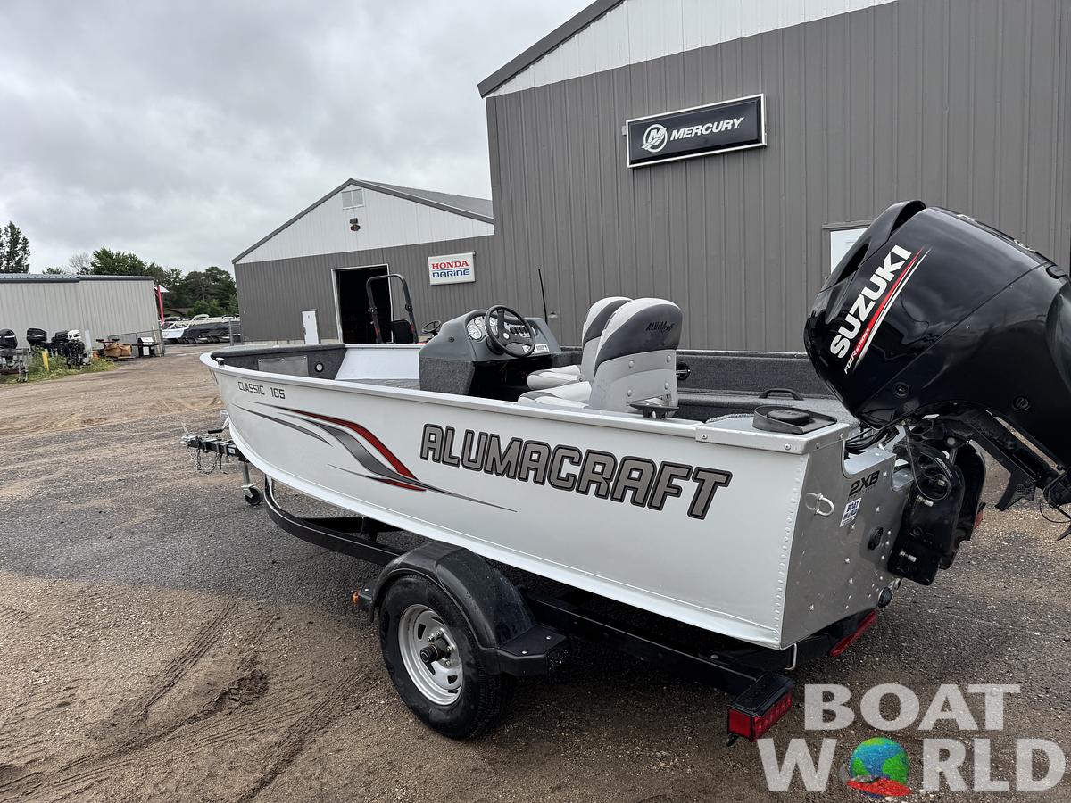 Used 2011 Alumacraft  Classic 165 with 70HP Suzuki Fourstroke EFI