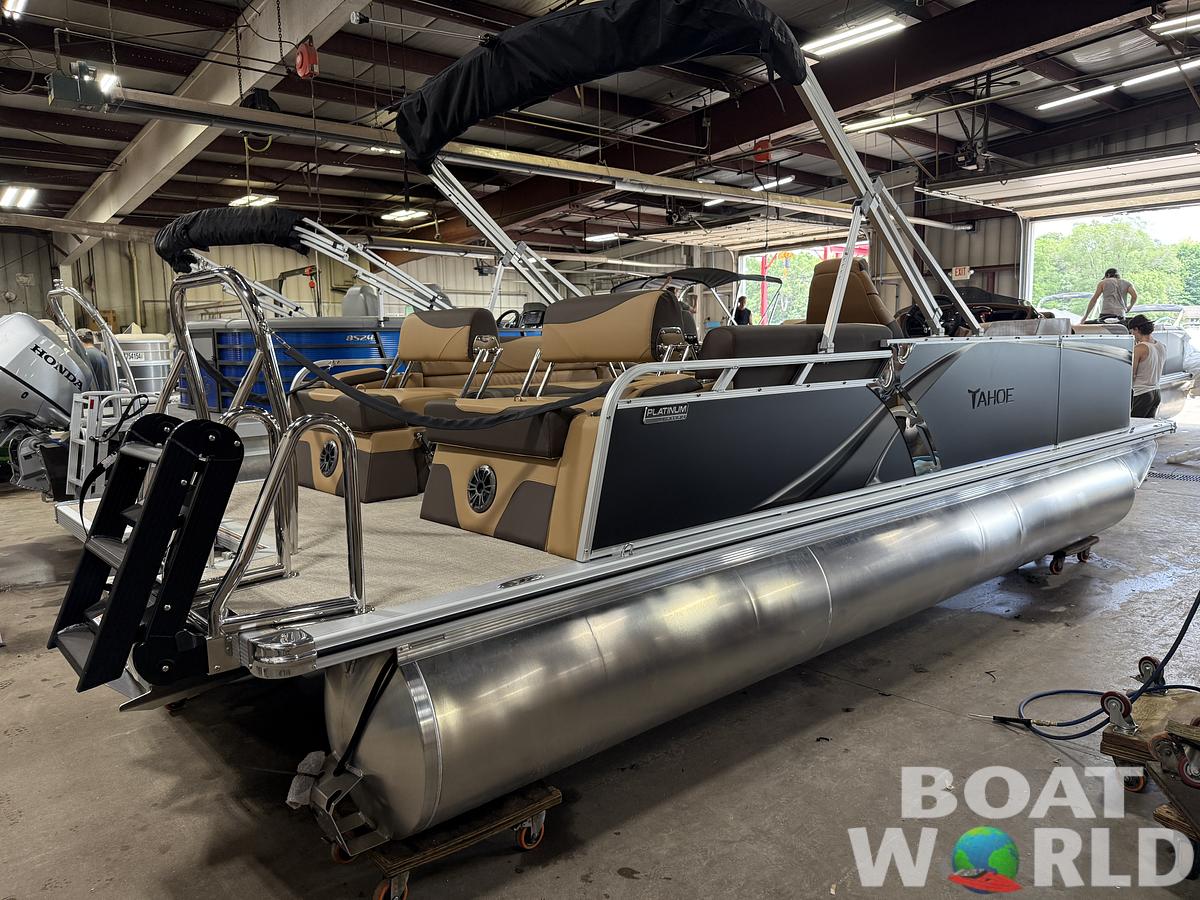 2025 Tahoe Pontoons LTZ 2385 Quad Lounge Shift Flip & Honda 4-Stroke EFI