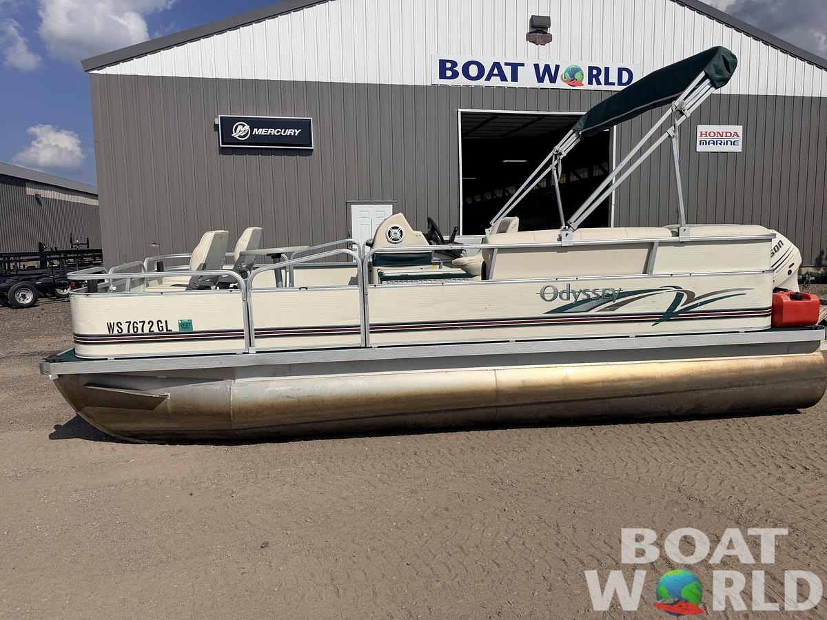 Used 2003 Odyssey 1903 Fish & Cruise & 40HP Johnson 4Stroke -$10,995