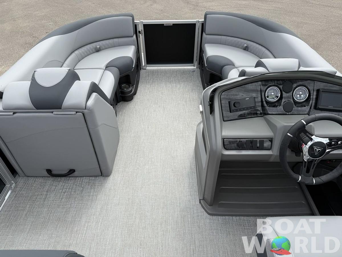 2025 Tahoe Pontoons LTZ 2385 Quad Lounge Shift Flip & Honda 4-Stroke EFI