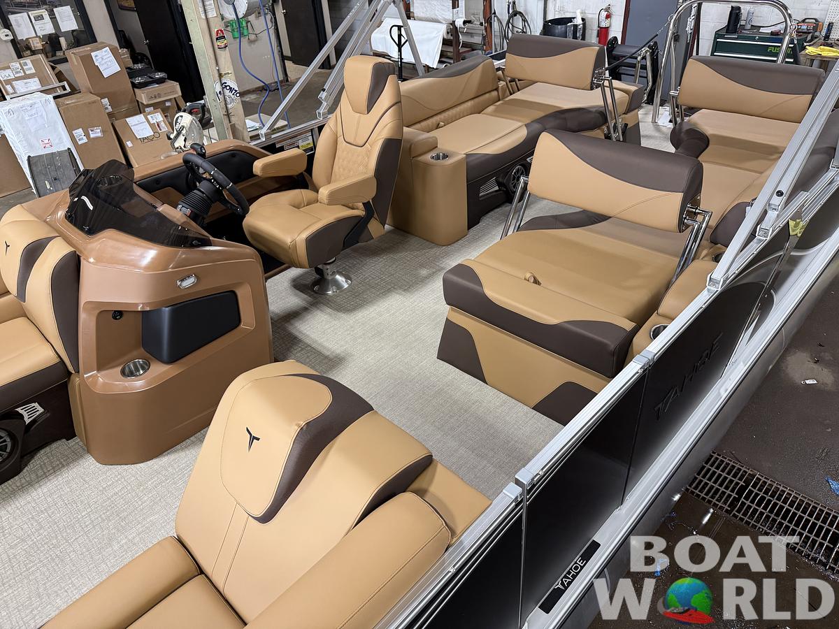 2025 Tahoe Pontoons LTZ 2385 Quad Lounge Shift Flip & Honda 4-Stroke EFI