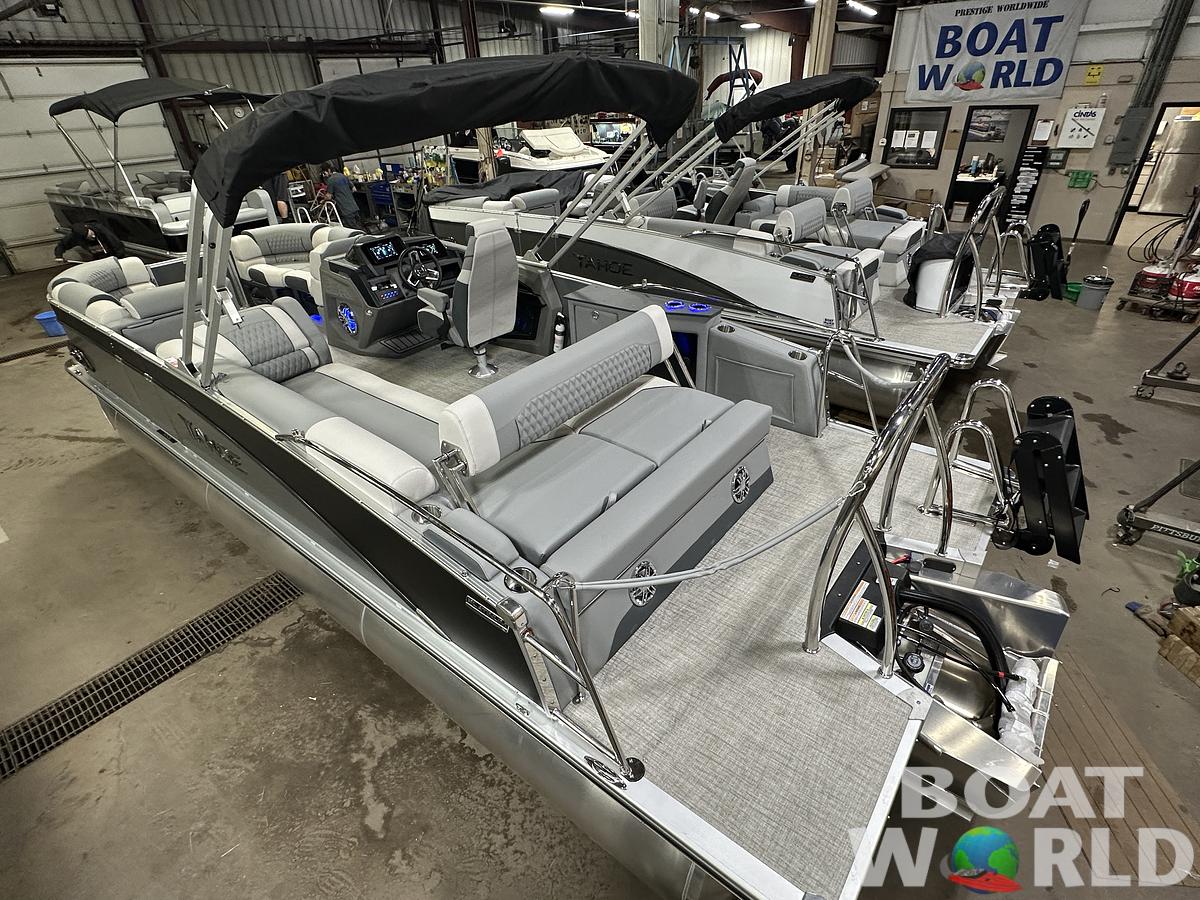 2025 Tahoe Pontoons Cascade 2385 Cruise Rear Bench (CRB) Tritoon & Honda 4-Stroke EFI