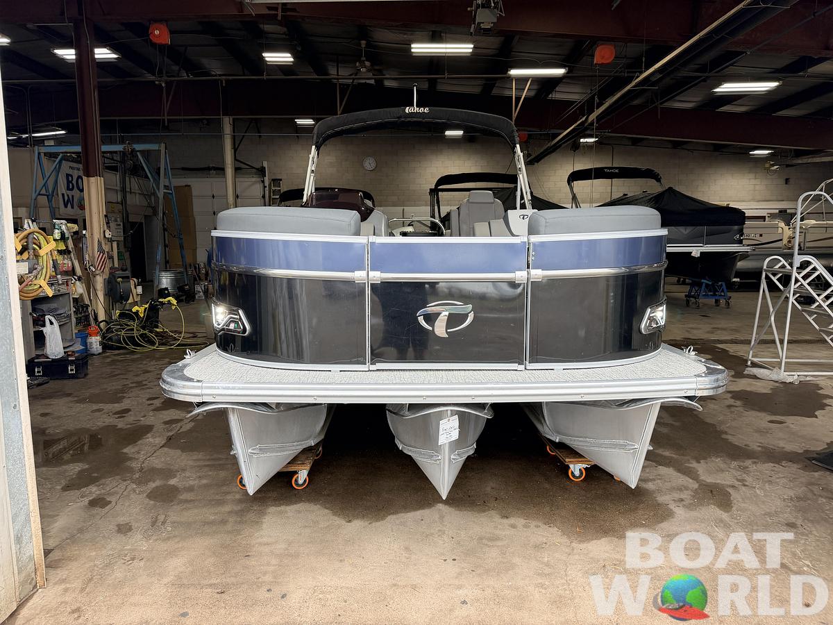 Used 2022 Tahoe Pontoons Cascade 2385 Quad Lounge Tritoon & 200HP Honda 4Stroke -$49,995