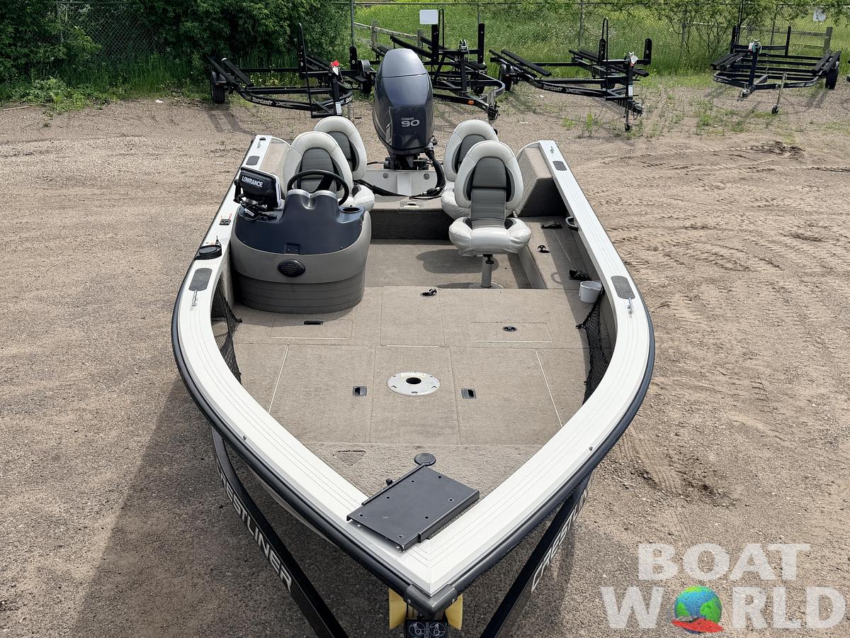 Used 2008 Crestliner 1750 Fish Hawk & 90HP Yamaha 4Stroke - $12,995