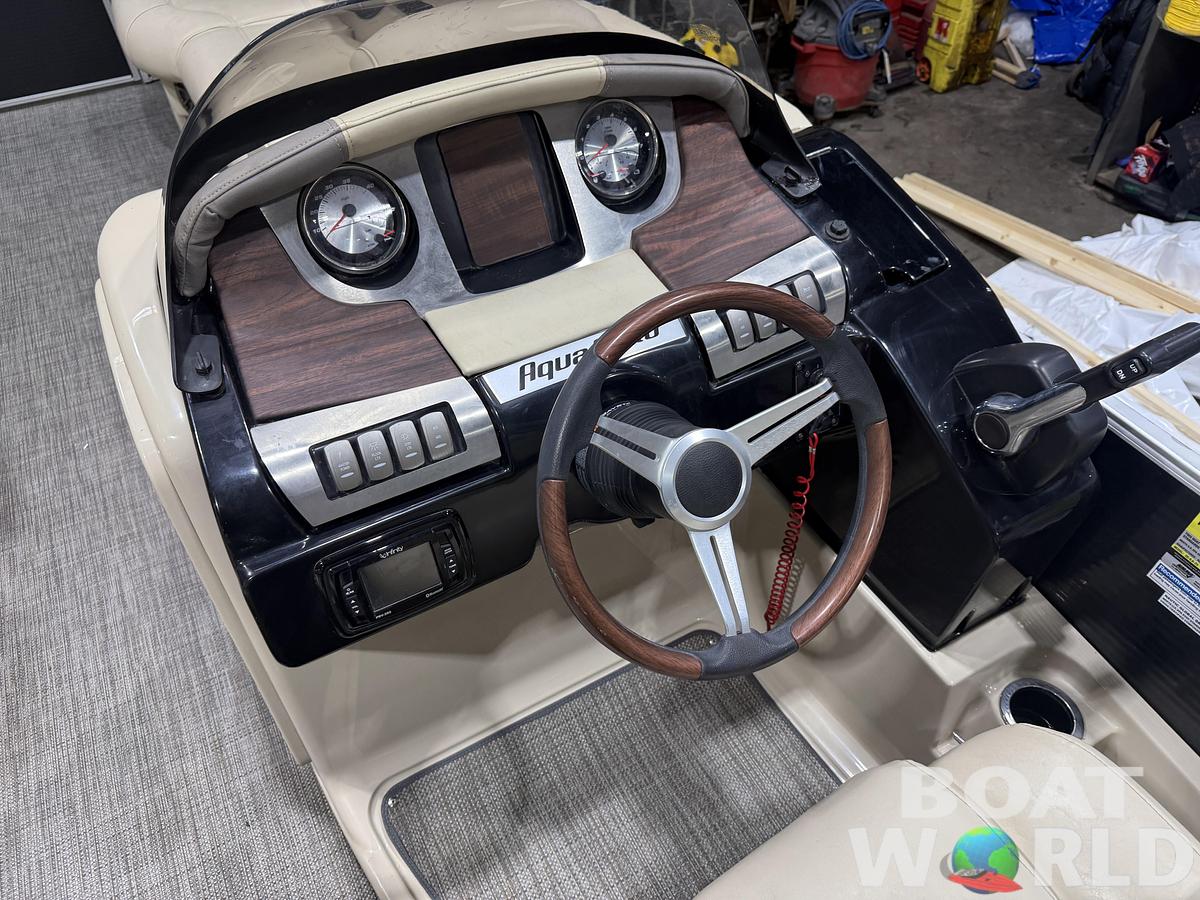 Used 2016 Aqua Patio 20' Cruise Pontoon & 90HP