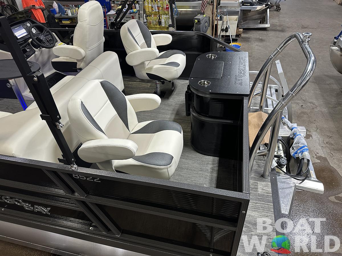 2025 Montego Bay 8522 Fish & Cruise Tritoon & Honda 150HP 4-Stroke EFI