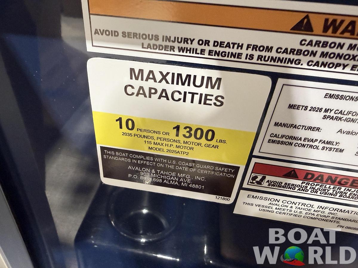 2026 Tahoe Pontoons Sport 2180 Swingback (VRB) 