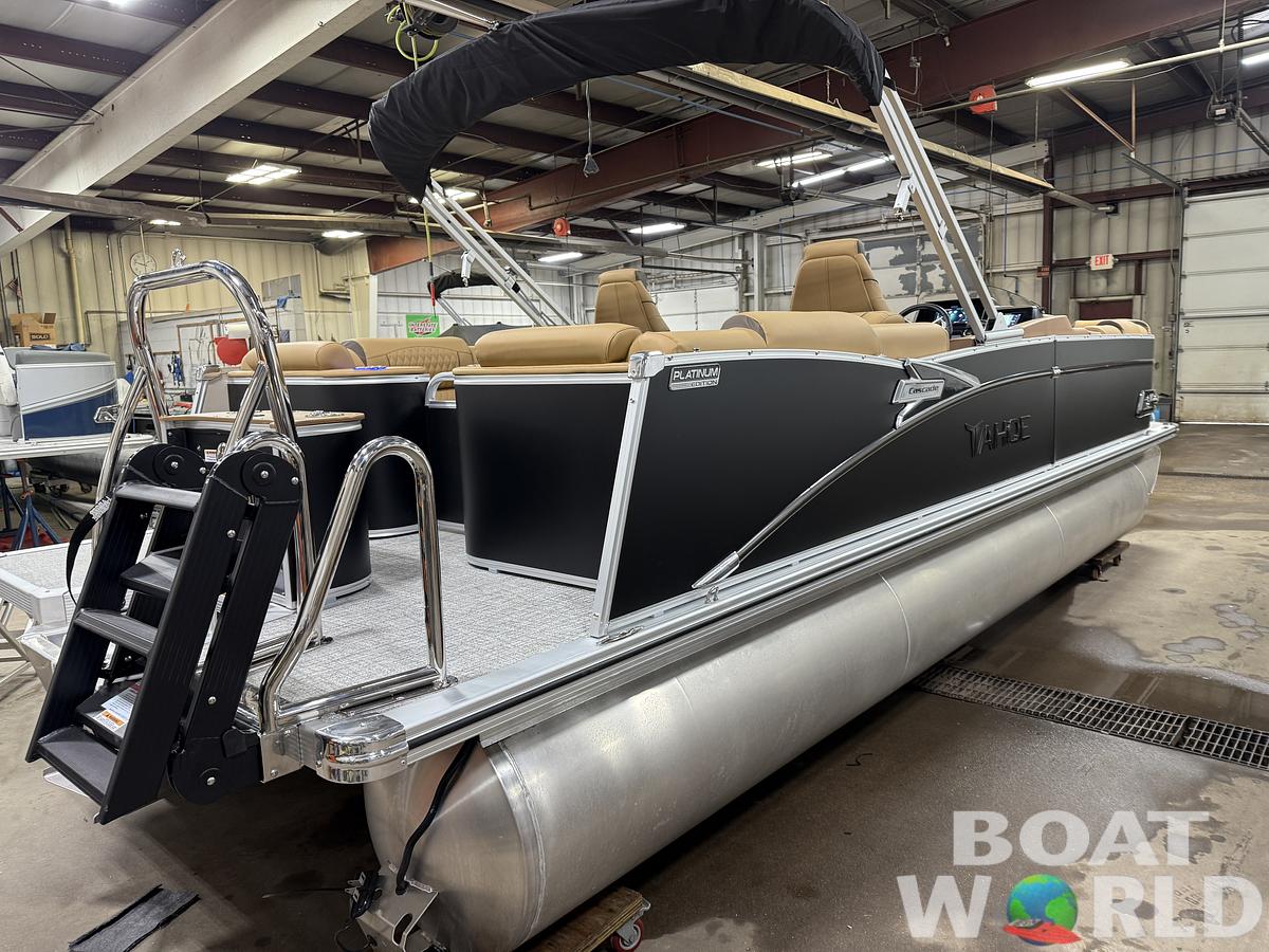2025 Tahoe Pontoons Cascade 2385 Quad Lounge & Honda 4-Stroke EFI