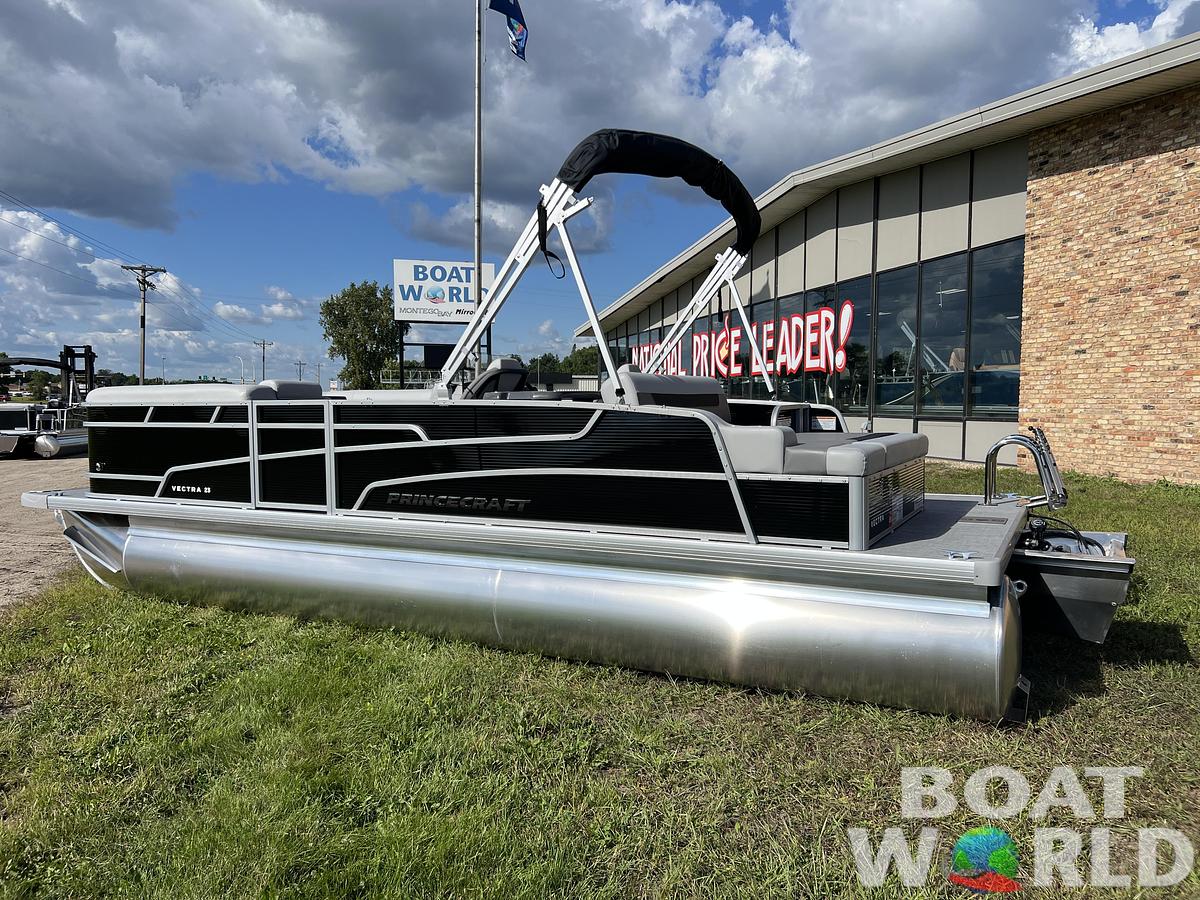 2026 Princecraft Vectra 23 RL SS Swingback Pontoon & Mercury 4-Stroke EFI