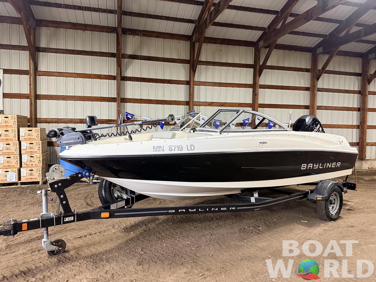 Used 2013 Bayliner 170 Fish & Ski with Single Axle Trailer & 115HP Mercury 4Stroke - $12,995
