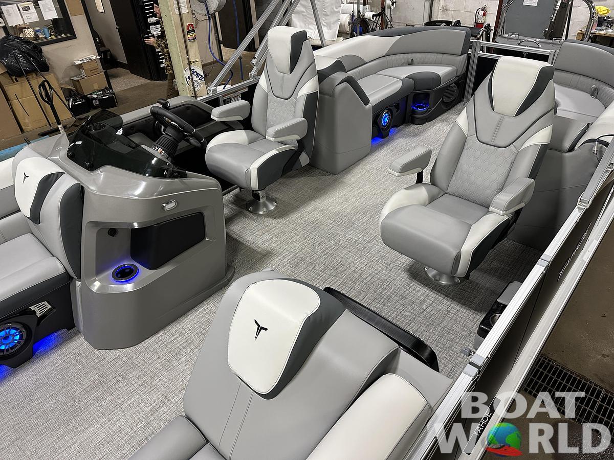 2025 Tahoe Pontoons LTZ 2385 Quad Lounge Tritoon & Honda 4-Stroke EFI