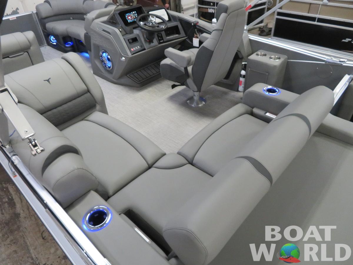 2024 Tahoe Pontoons Cascade 2385 Swingback (VRB) & Honda 4-Stroke EFI