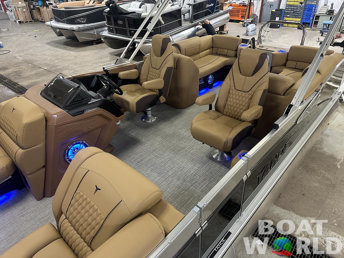2025 Tahoe Pontoons Cascade 2385 Quad Lounge & Honda 4-Stroke EFI