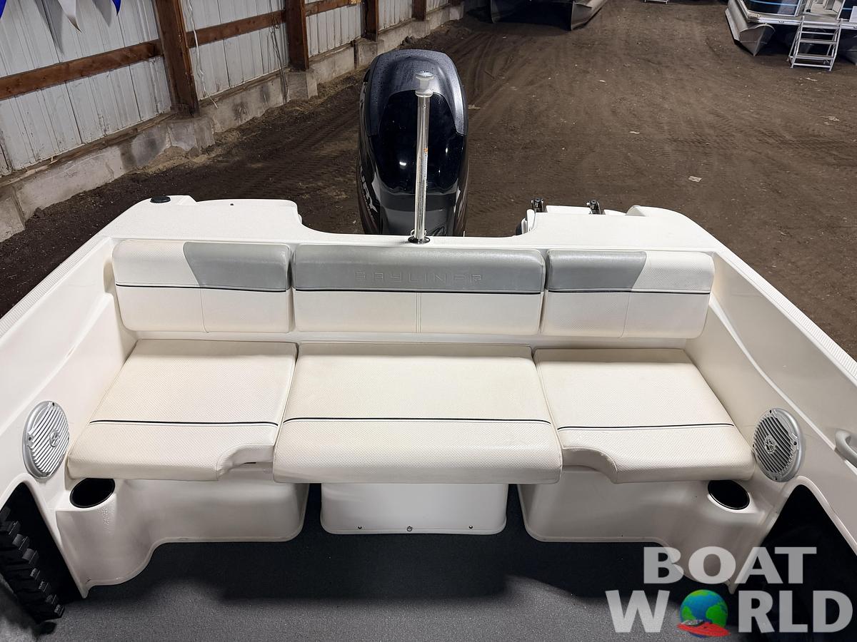 Used 2013 Bayliner 170 Fish & Ski with Single Axle Trailer & 115HP Mercury 4Stroke - $12,995