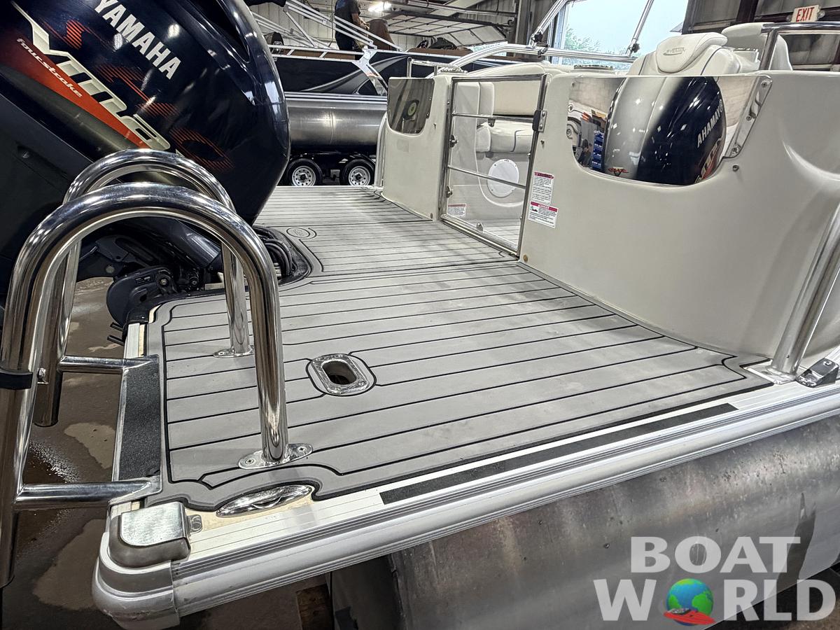 Used 2017 Sylvan S3 Rear Lounge with Sport Tower & 150HP Yamaha SHO VMAX - $39,995