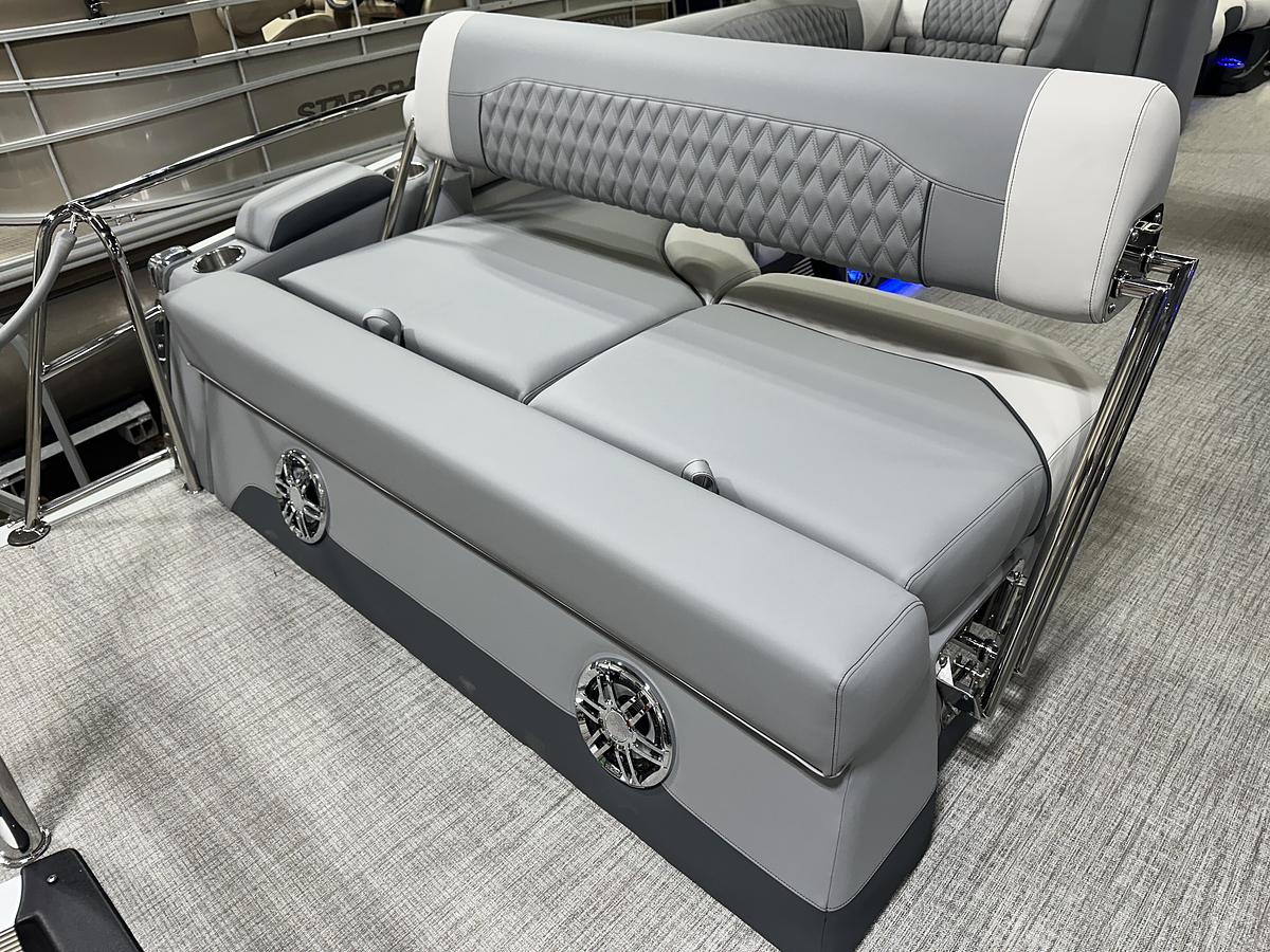 2025 Tahoe Pontoons Cascade 2385 Cruise Rear Bench Tritoon & Honda 225HP 4-Stroke EFI