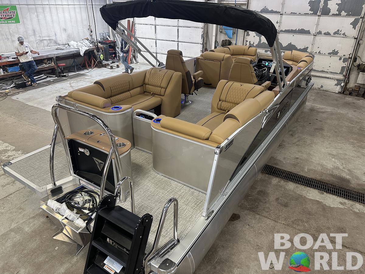 2025 Tahoe Pontoons Cascade 2385 Quad Lounge & Honda 4-Stroke EFI