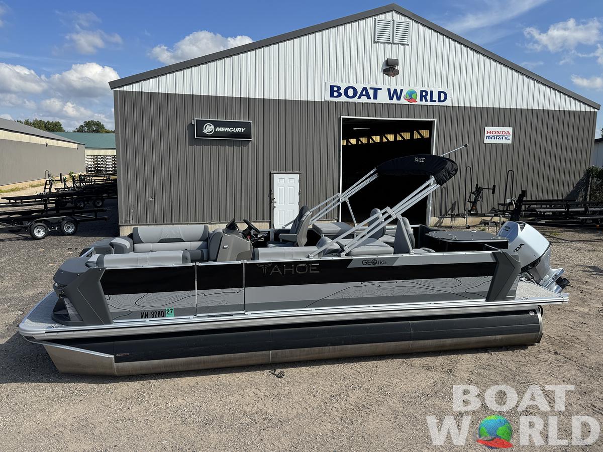 2025 Tahoe Pontoons GEOfish 2385 Rear Fish & Honda 4-Stroke EFI
