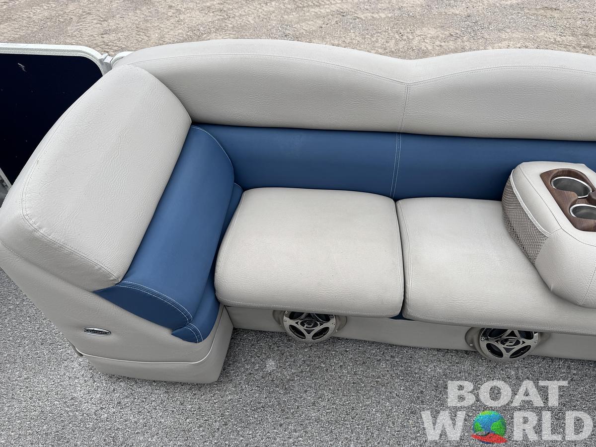 Used 2013 Premier 250 Intrigue Pontoon with 140HP Suzuki Fourstroke EFI