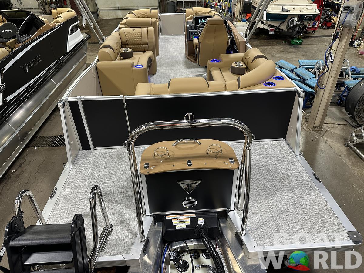 2025 Tahoe Pontoons Cascade 2385 Elite Cruise Tritoon & Honda 4-Stroke EFI