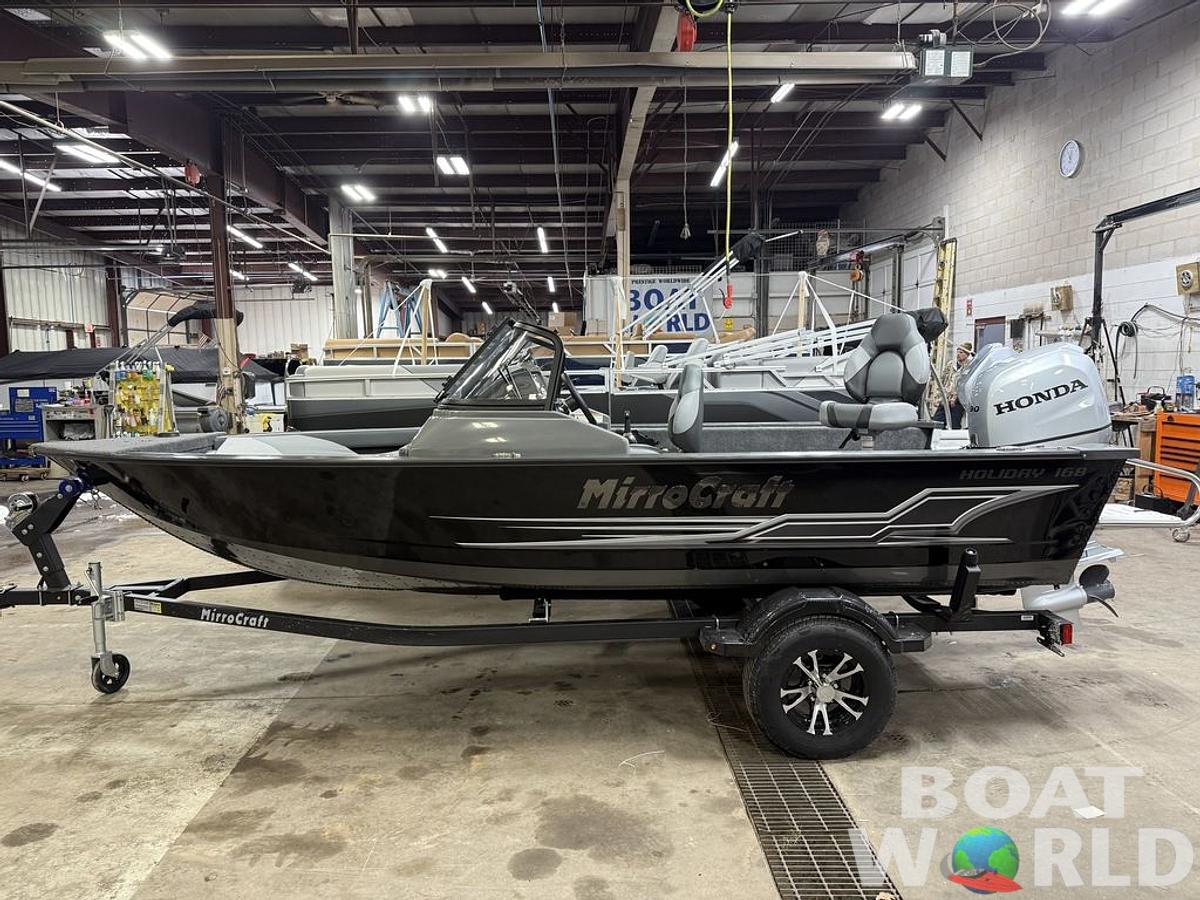 2025 MirroCraft Holiday 168 & Honda 90HP 4-Stroke EFI