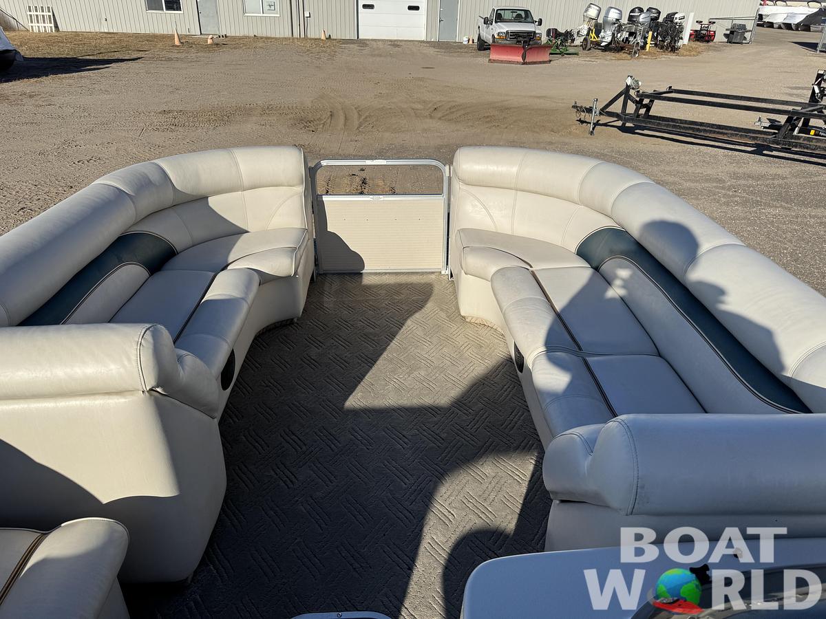 Used 2003 Premier 230 Grand Majestic Tri-toon Pontoon & 200HP Honda 4-Stroke EFI