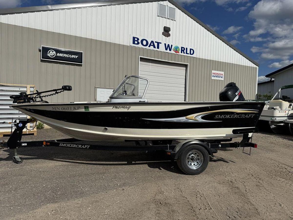 Used 2010 Smoker Craft Pro Mag 182